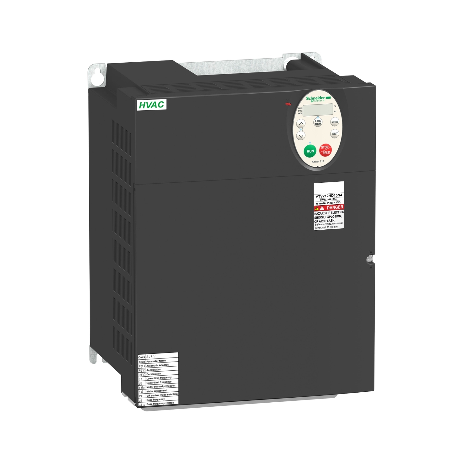 درایو آلتیوار212 اشنایدر - 18.5کیلو وات - 25hp - 480V - 3ph - EMC - IP21