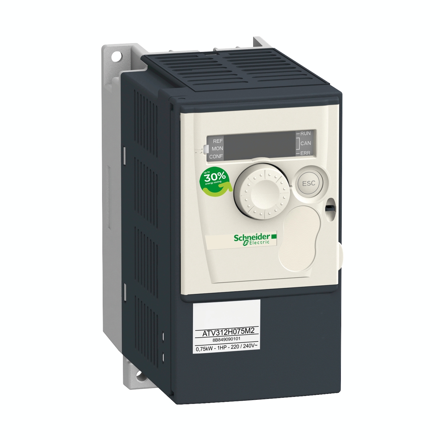 درایو آلتیوار312 اشنایدر - 0.55کیلو وات - 1.4kVA - 46W - 200..240 V- تک فاز