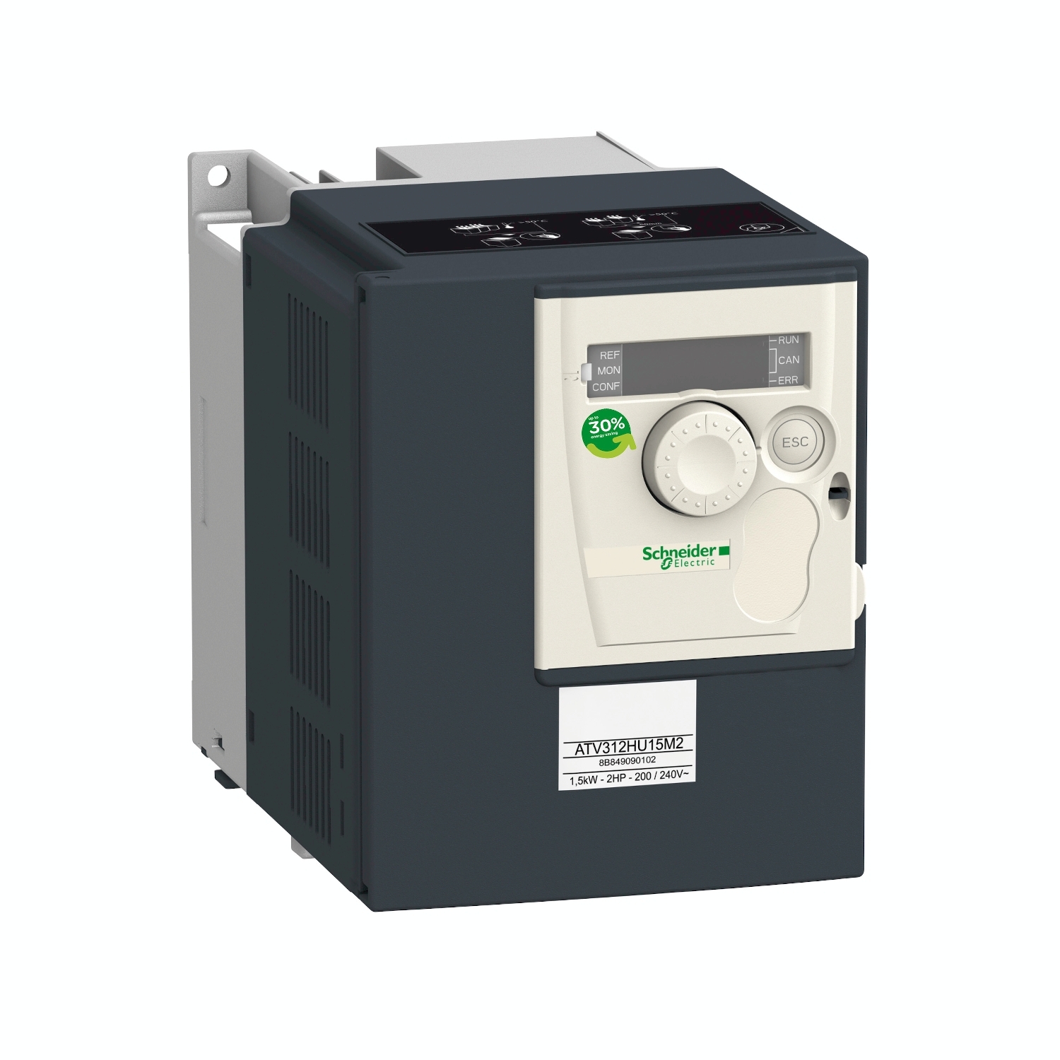 درایو آلتیوار312 اشنایدر - 1.1کیلو وات - 2.4kVA - 74W - 200..240 V- تک فاز