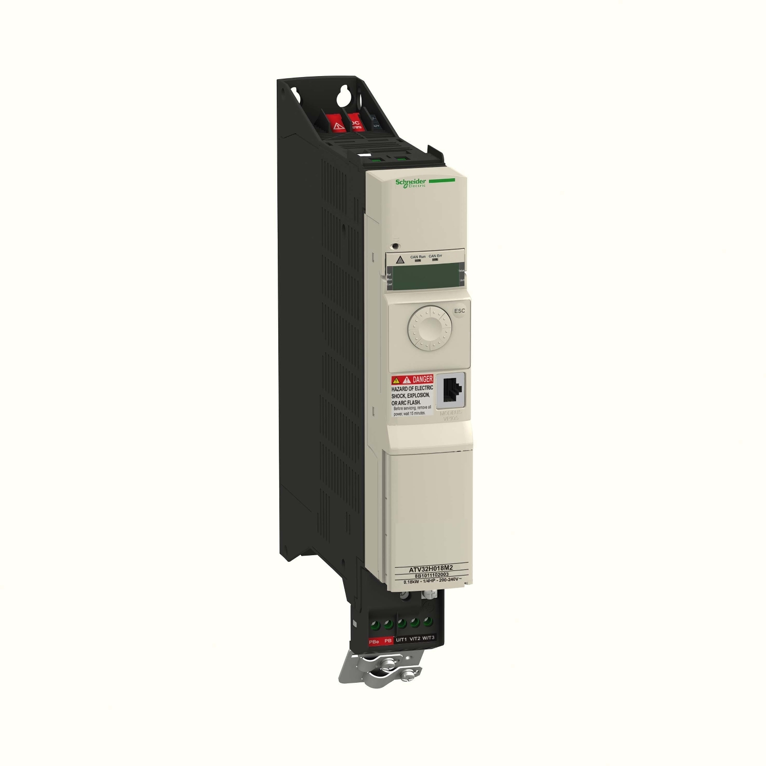 درایو آلتیوار32 اشنایدر - 0,37 کیلو وات - 200 V - 1 phase - با هیتسینک