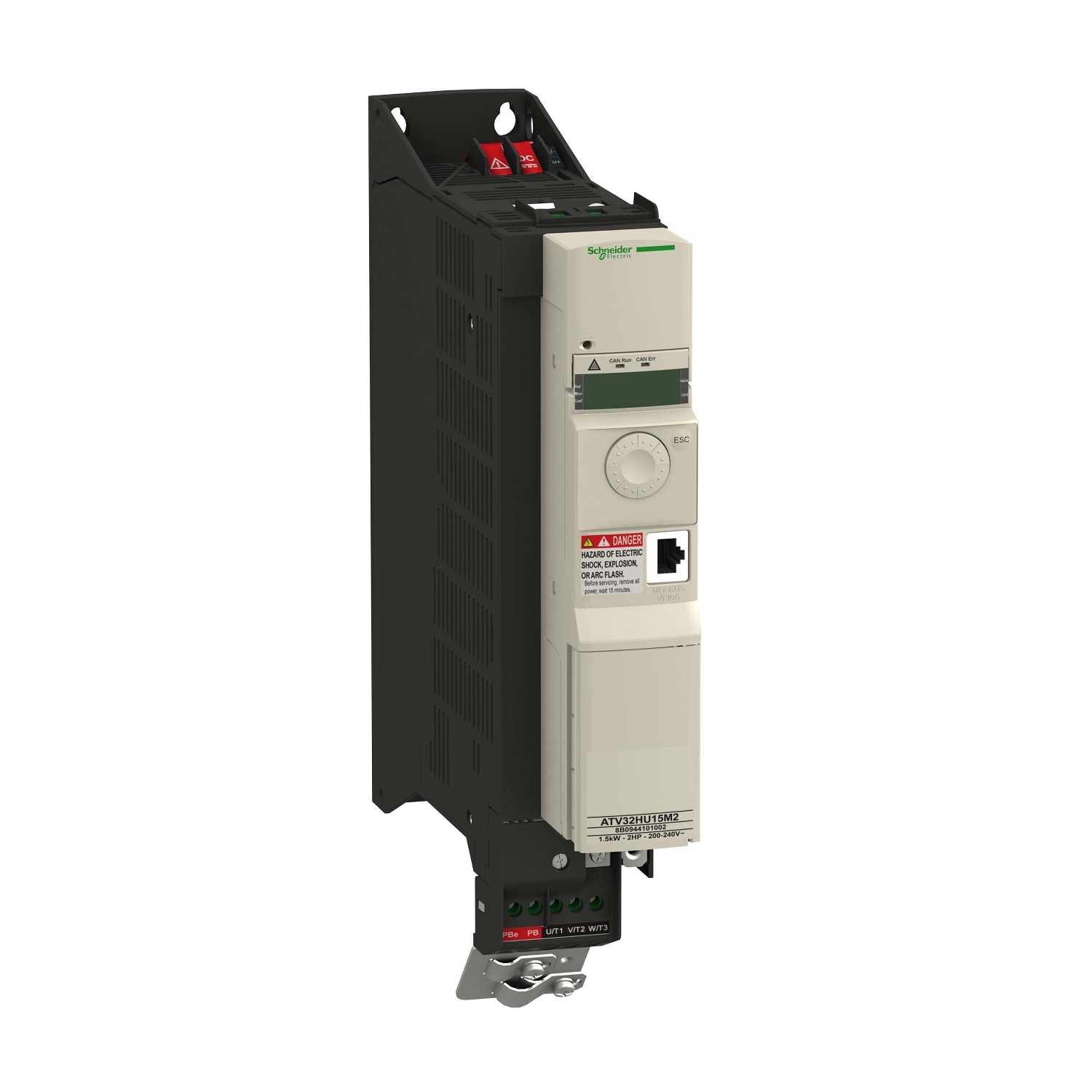 درایو آلتیوار32 اشنایدر - 2.2 کیلو وات - 200 V - 1 phase - با هیتسینک