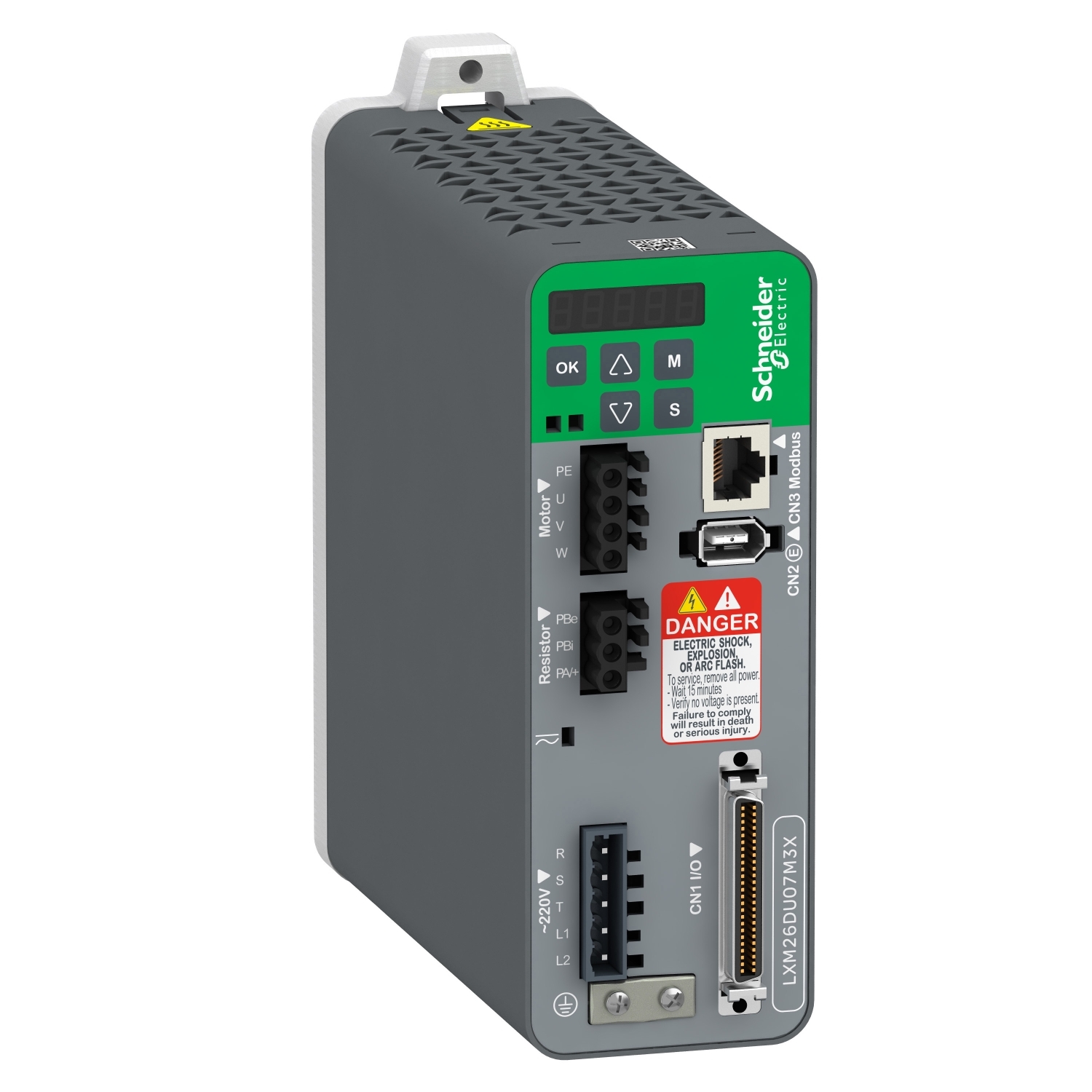 سرو درایو اشنایدر Schneider توان 750 وات 3000RPM تک فاز
