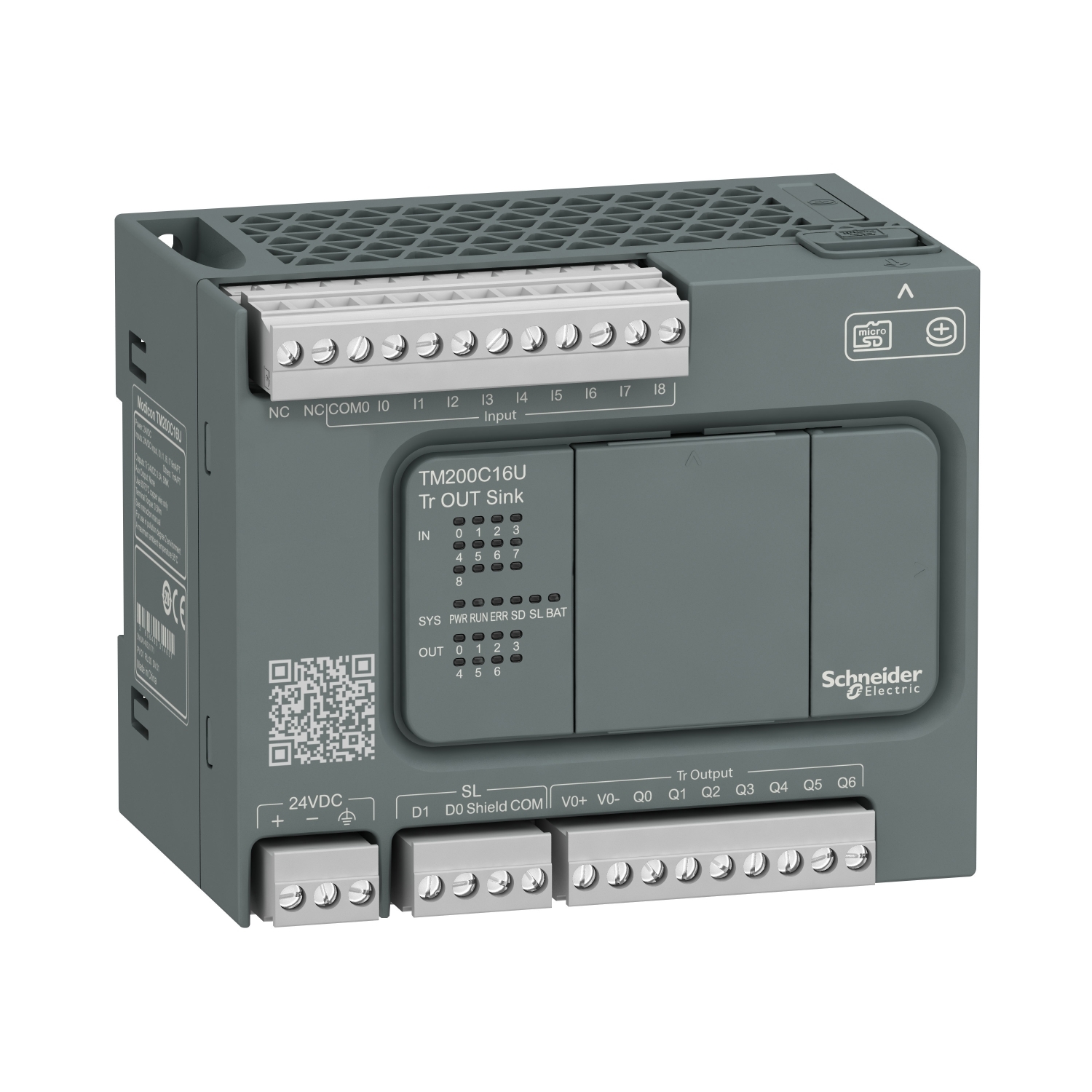 پی ال سی TM200 اشنایدر 16IO transistor SINK