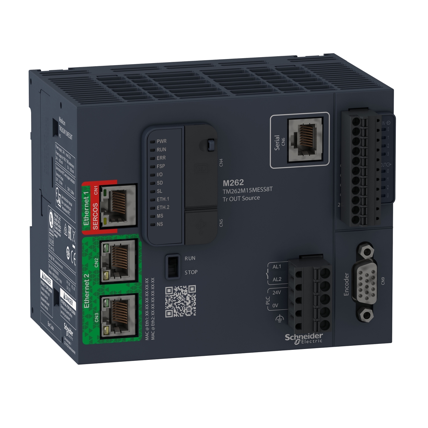 موشن کنترلر (Motion Controller) اشنایدر Schneider مدل TM262M15MESS8T